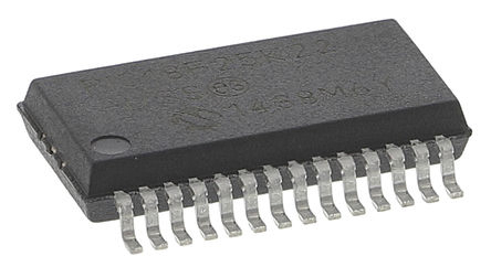 Microchip, 8 bit PIC, PIC18F2XK22 Microcontroller, 64 MHz, 32kB FLASH, 28-Pin SSOP