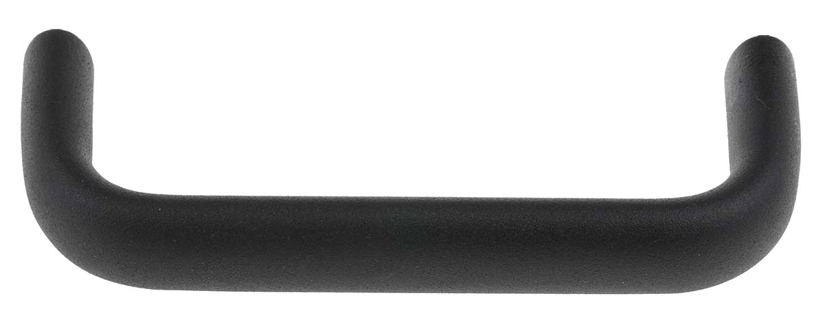 RS PRO Black Aluminium Handle 51 mm Height, 20mm Width, 141mm Length