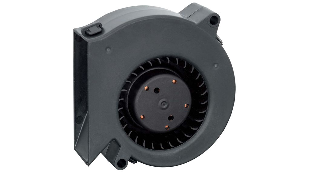ebm-papst RL 48 Series Radial Blower, 24 V, 28m³/h, dc Operation, 76 x 76 x 27mm