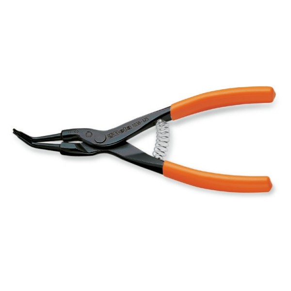 BETA Circlip Pliers, 175 mm Overall, Straight Tip, 30mm Jaw