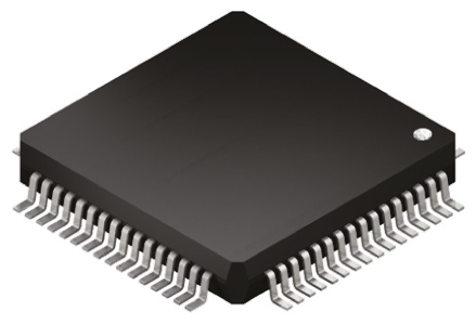 Texas Instruments, Octal 16-bit- ADC 500ksps, 64-Pin LQFP