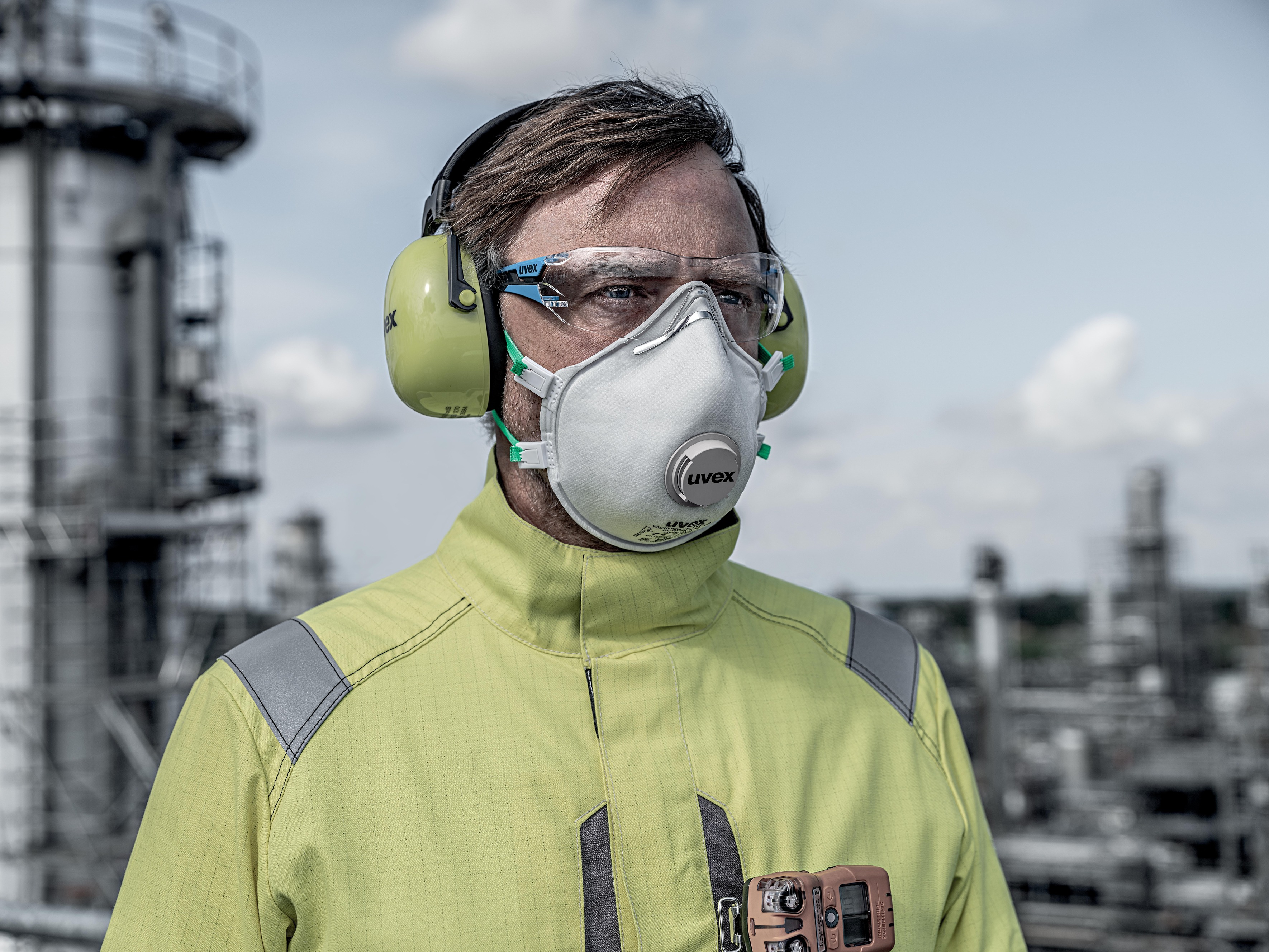 uvex Masques Series Mask Respirator Mask, Size L