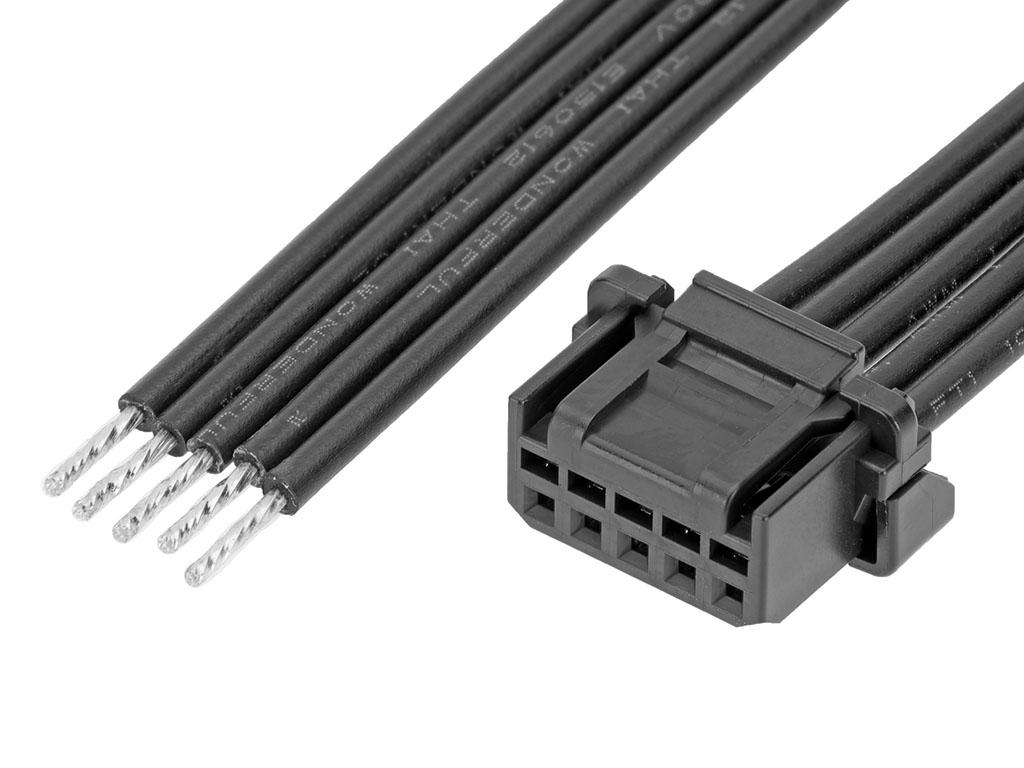 Molex 5 Way Female Micro-One Unterminated Wire to Board Cable
