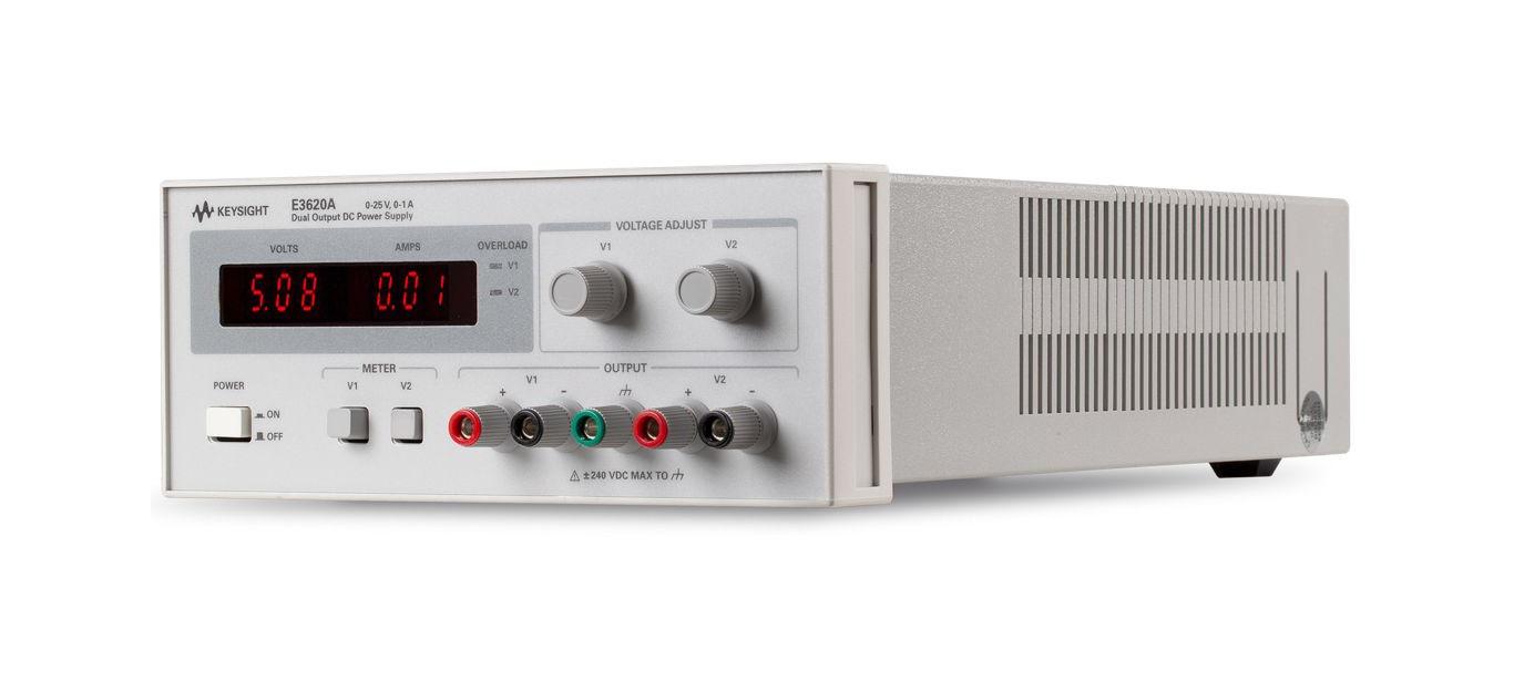 Keysight Technologies E3620A Series Digital Bench Power Supply, 0 → 25V, 1A, 2-Output, 25W