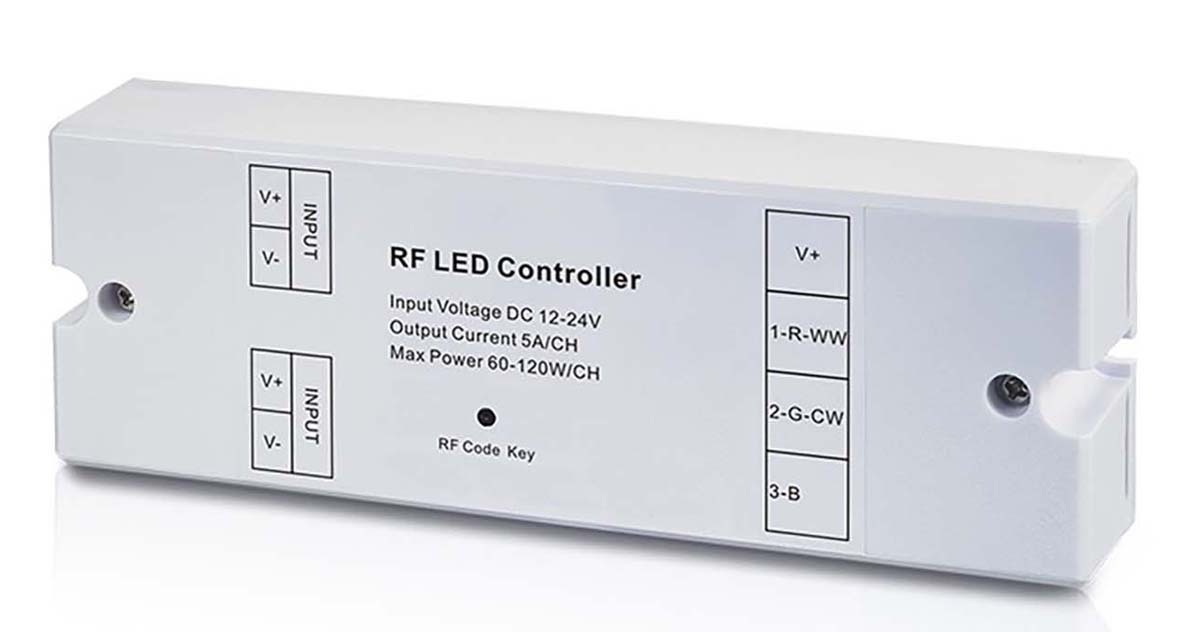 PowerLED Remote LED Controller, 3 x 5A Output