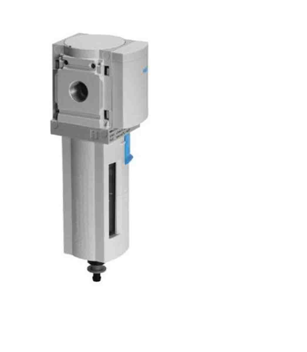 Festo MS series 5μm G 1/2 2bar to 12 bar Pneumatic Filter 3200L/min max with Automatic drain