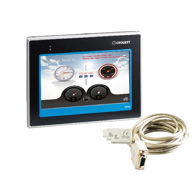 Crouzet HMI Enclosure 109.2mm For Use With HMI CT104, PLC Millenium 3