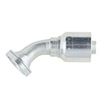 Parker Crimped Hose Fitting Hose to 2 in Flange, 16F77-8-8