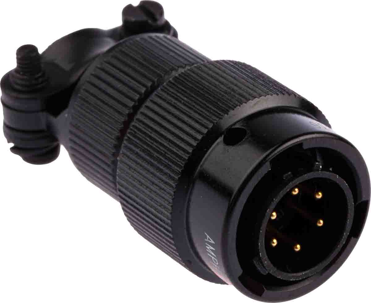 Amphenol Limited, 62LC, Copper 6 Way Cable Mount MIL Spec Circular Connector, Pin Contacts,Shell Size 10, Bayonet