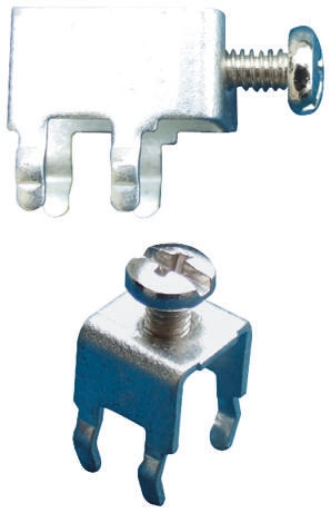 Keystone, Brass Screw Terminal, 22 → 14 AWG, Right Angle, 15A
