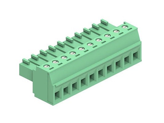 Molex, 3.81mm Pitch, 39510, 10 Way, Horizontal, Pluggable Terminal Block, Plug, 395105010