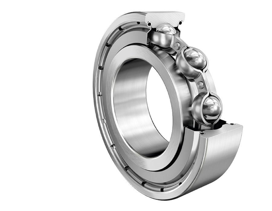 FAG 6017-2Z 1 Row Ball Bearing - 85 mm ID, 130 mm OD