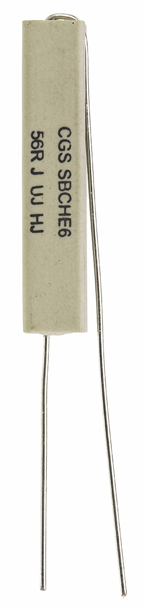 TE Connectivity 56Ω Wire Wound Resistor 7W ±5% SBCHE656RJ