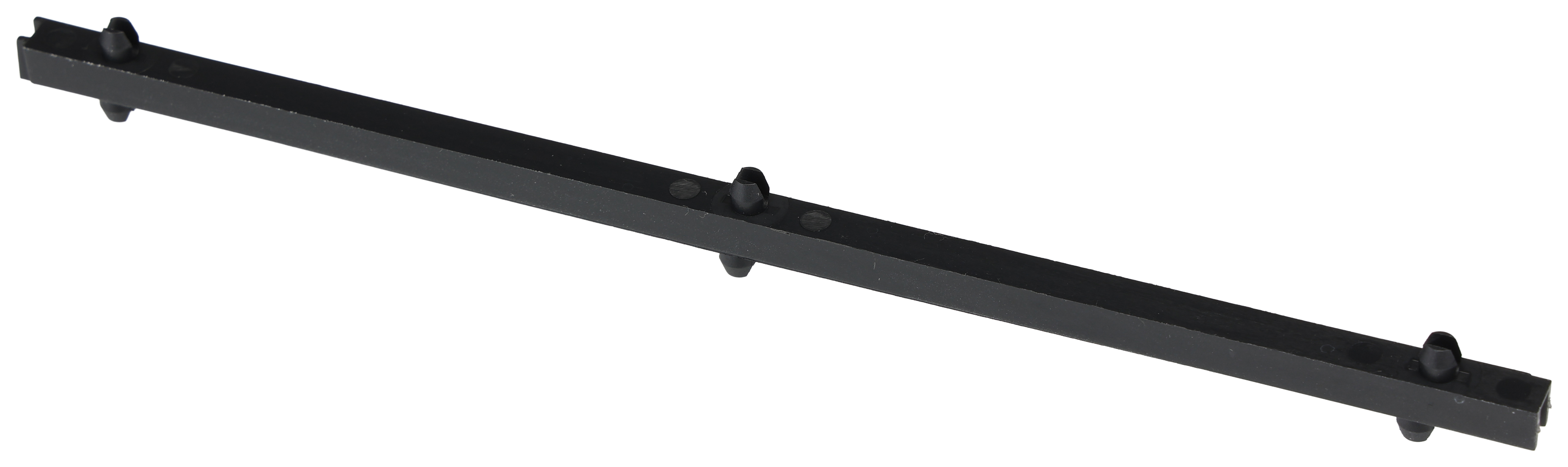 RS PRO PCB Card Guide Horizontal Mount 203.2mm Long, 1.6mm Thick Max. for 1.2 → 2.3mm