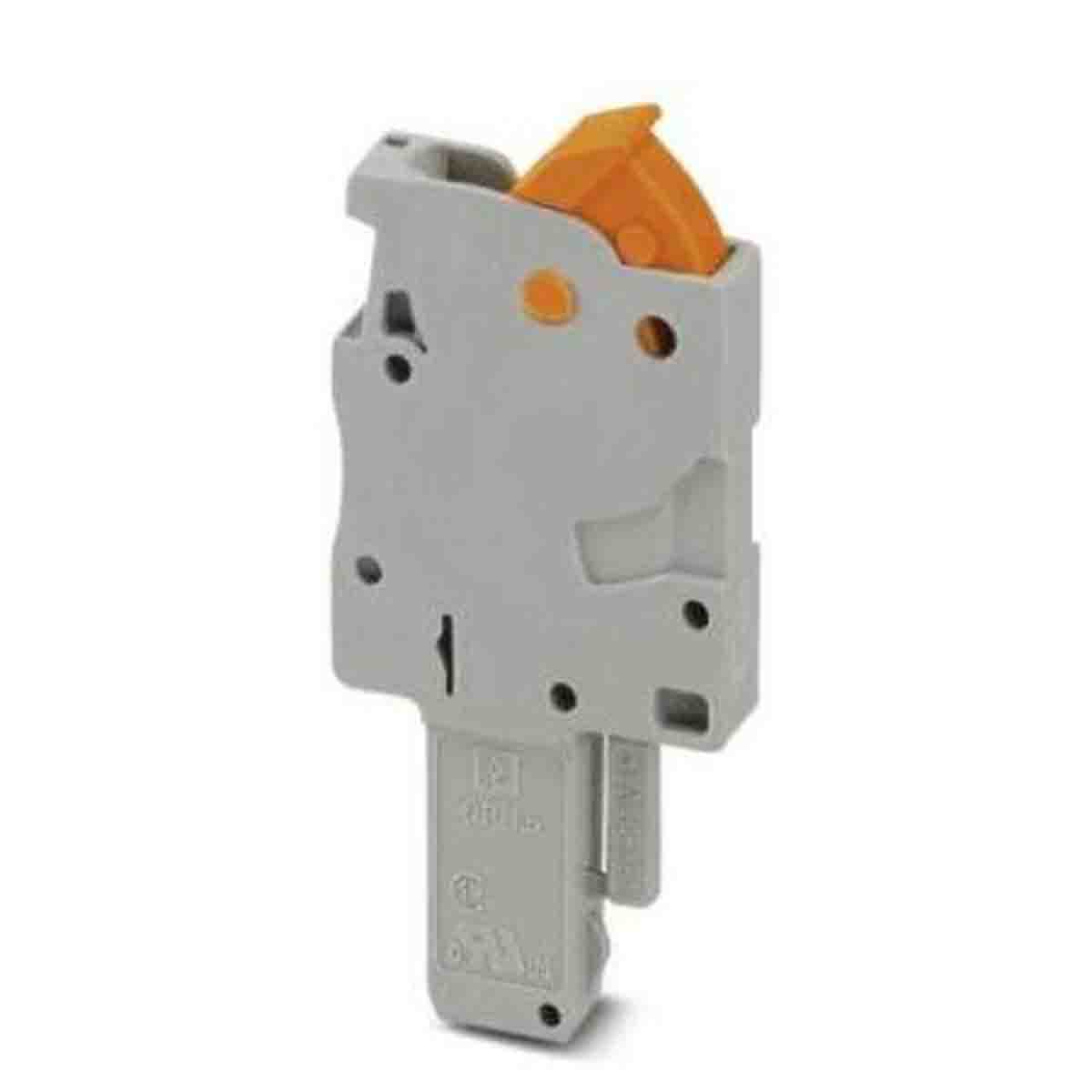 Phoenix Contact, 5.2mm Pitch, Combi Pluggable Solutions, Pluggable Terminal Block, Plug, DIN Rail, Quick Connect