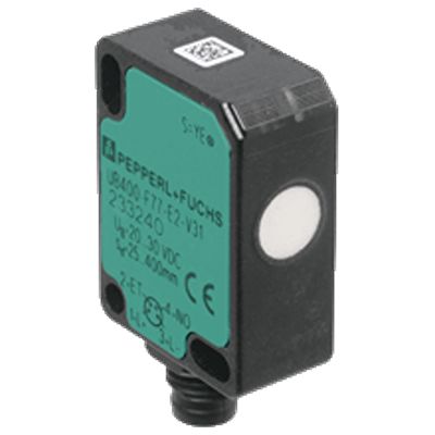 Pepperl + Fuchs Ultrasonic Block Ultrasonic Sensor, M12, 20 → 250 mm Detection, NPN NO, 24 V