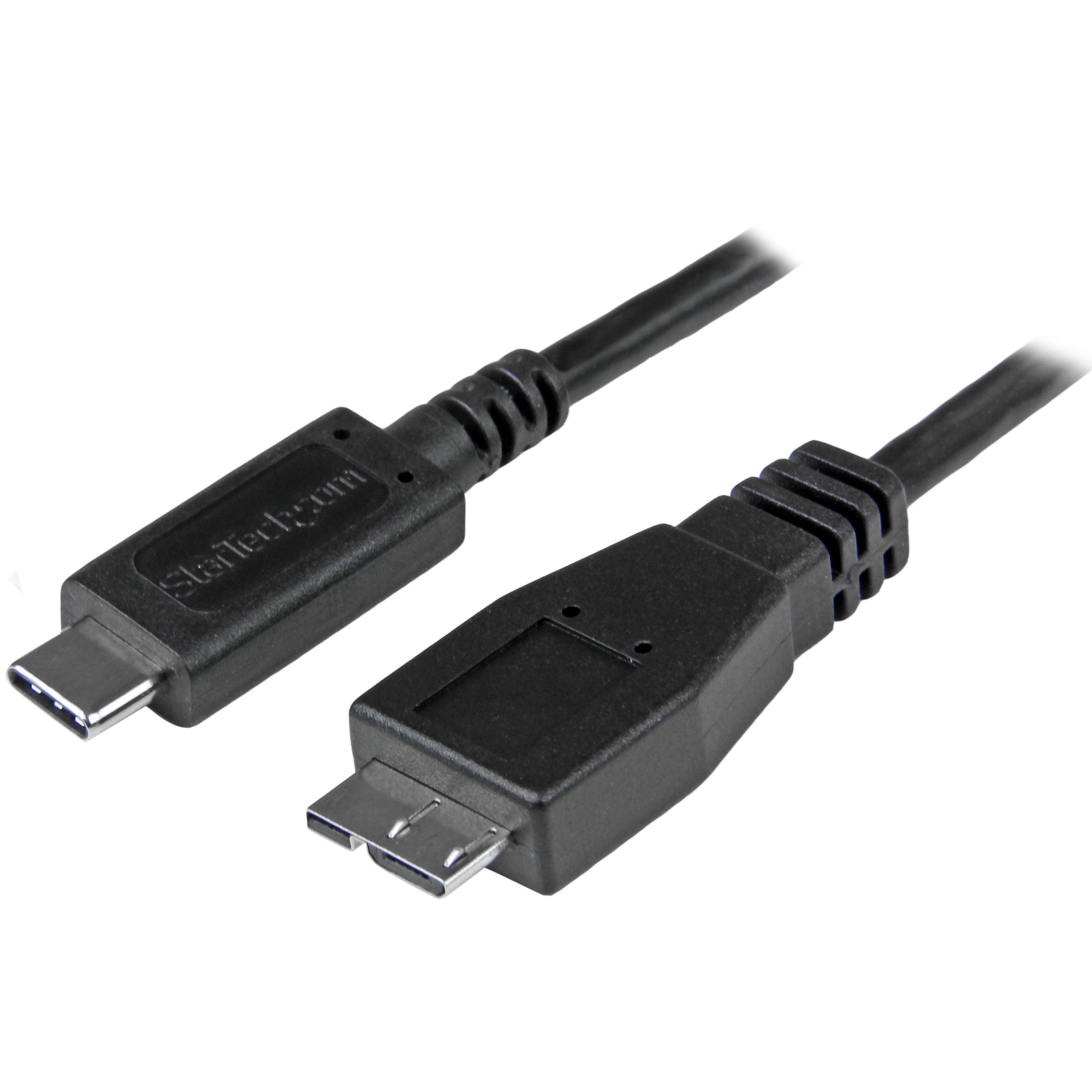 StarTech.com USB 3.1, Male USB C to Male Micro USB B, 10Gbps, 1m