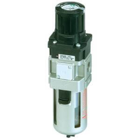 SMC G 1/4 Pneumatic Regulator -, 10bar max. input