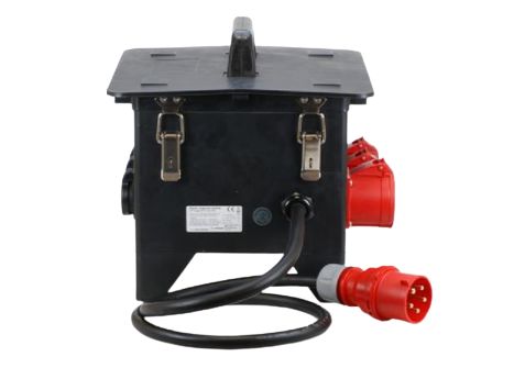 Bodo Ehmann Type F - German Schuko 1 Gang Distribution Unit, 2m Cable, 32A, 400 V