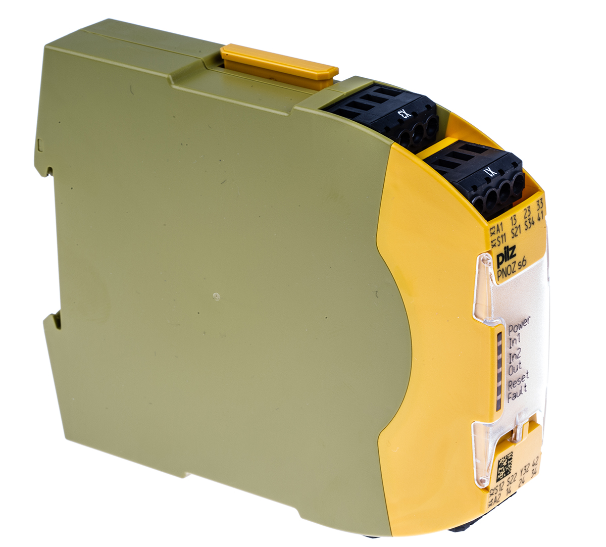 Pilz PNOZsigma PNOZ s6 1 Auxiliary Contacts Safety Relay 24V dc, Dual-Channel 3 Safety Contacts