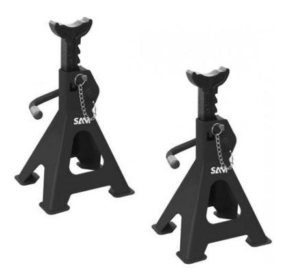 SAM Axle Stand, 2t Maximum Load, 280mm - 420mm Maximum Range