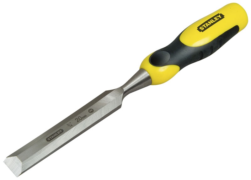 Stanley 6 Piece Alloy Steel Bevel Edge Chisel, 20 mm Blade Width