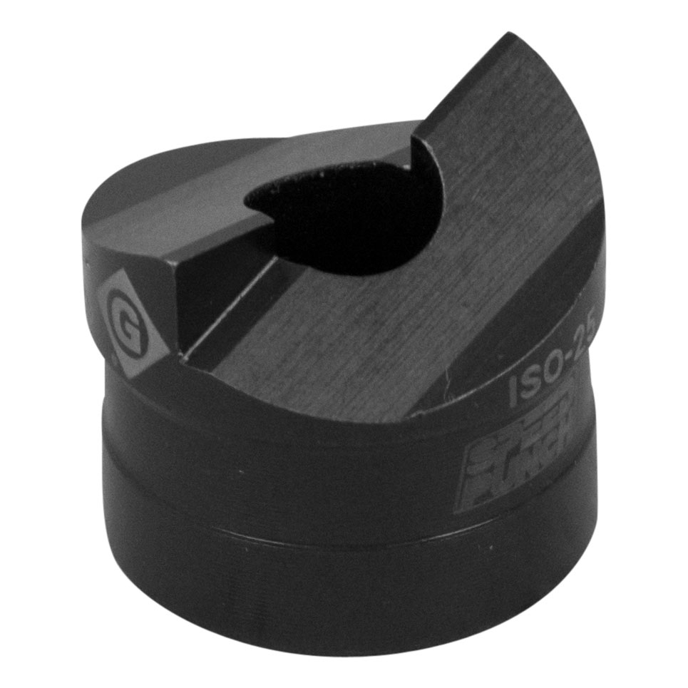 Greenlee , 1 Piece Punch & Die Combinations With Punch & Die ISO 25 (25.4 mm), 25.4mm