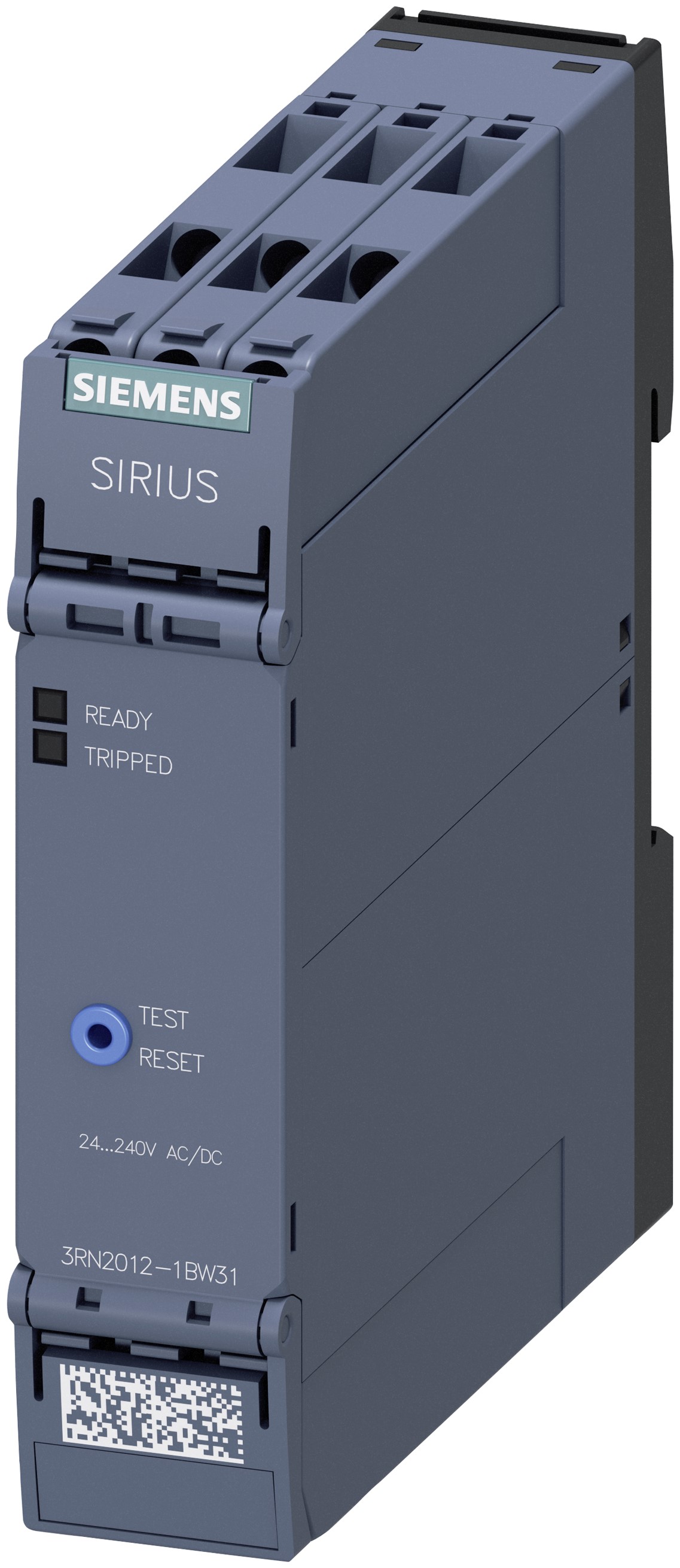 Siemens  Thermistor Motor Protection Monitoring Relay, DPDT, 24 → 240V ac/dc, DIN Rail