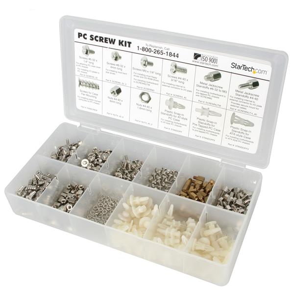 StarTech.com Steel 350 Piece Screw Kit