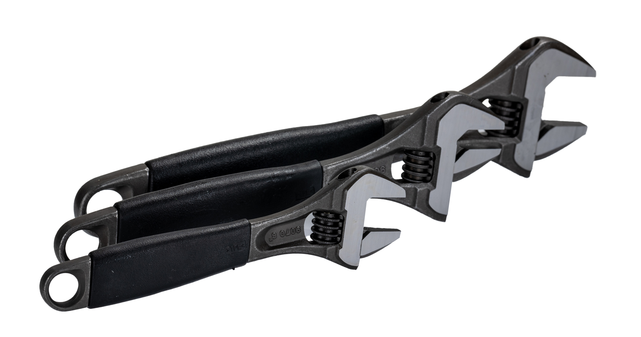 Bahco Adjustable Spanner, 30mm Jaw Capacity, Plastic Handle