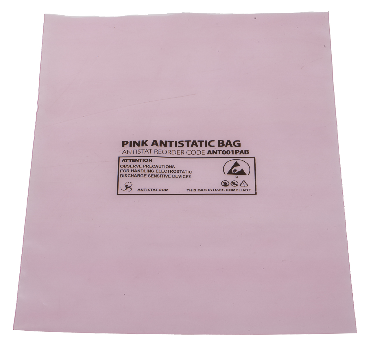 RS PRO Anti Static Bag 229mm(W)x 152mm(L)