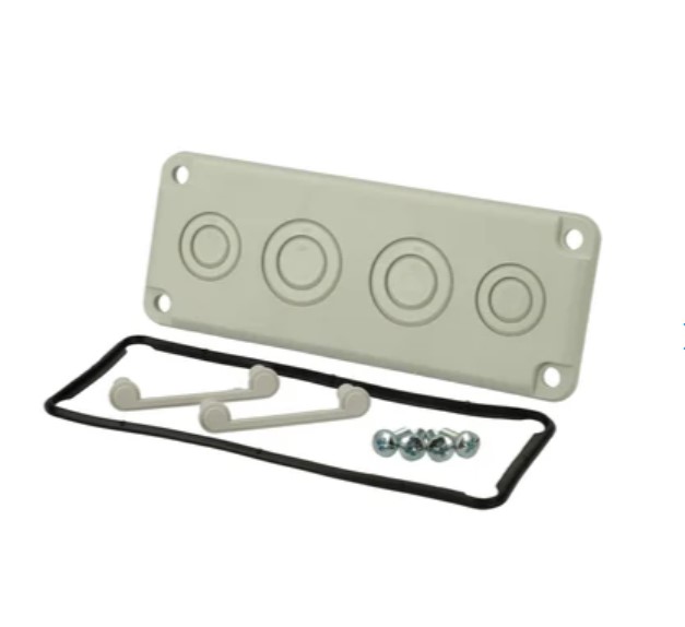 Fibox Structural System Cable Management 62mm Internal Width 193mm Internal Height, 216mm L