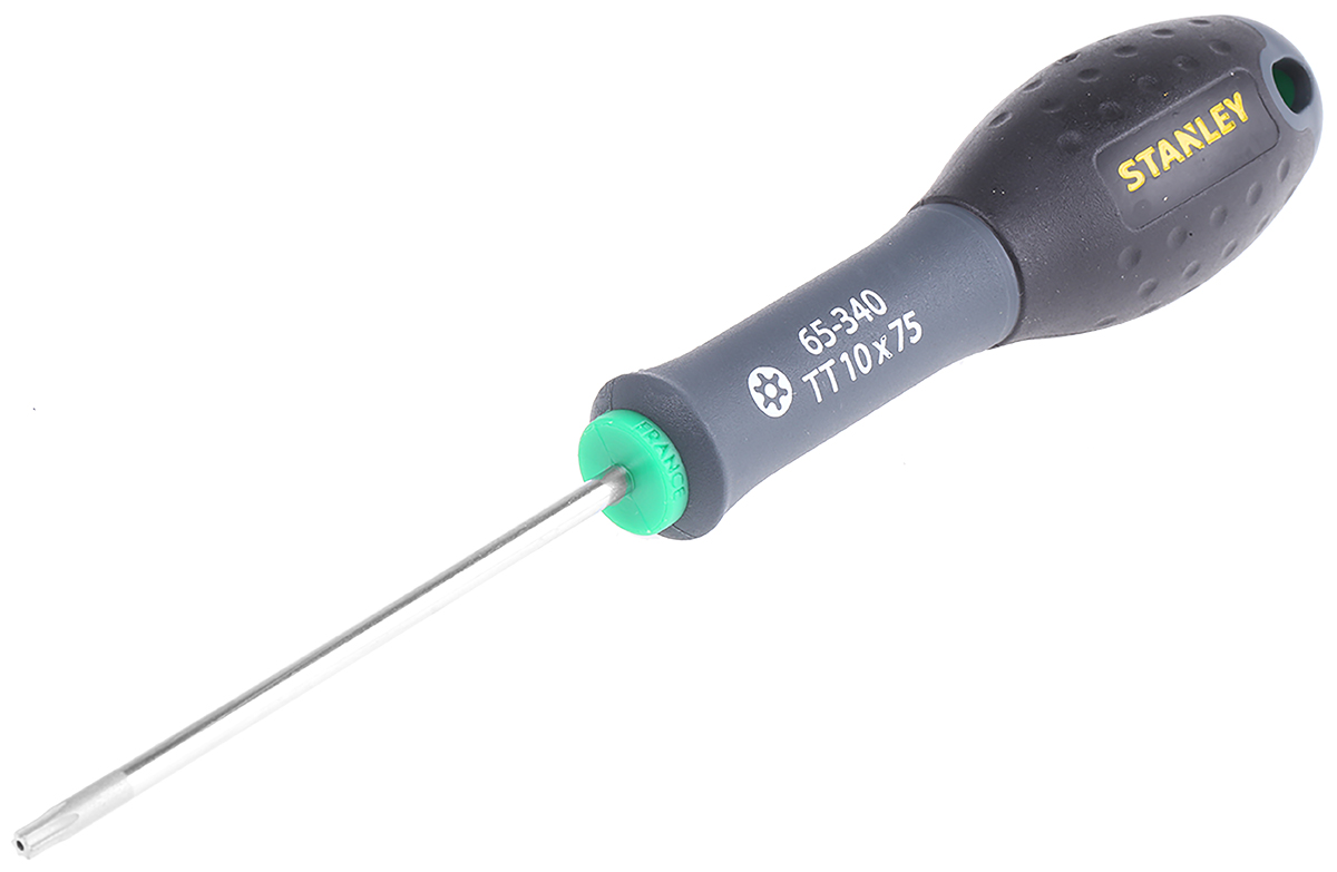 Stanley Tamperproof Torx  Screwdriver, T10 Tip, 75 mm Blade