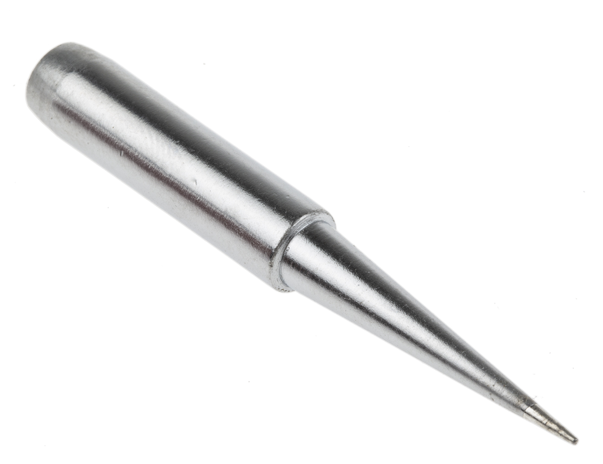 RS PRO 0.2 mm Conical Sharp Soldering Iron Tip for use with AT60D, AT80D