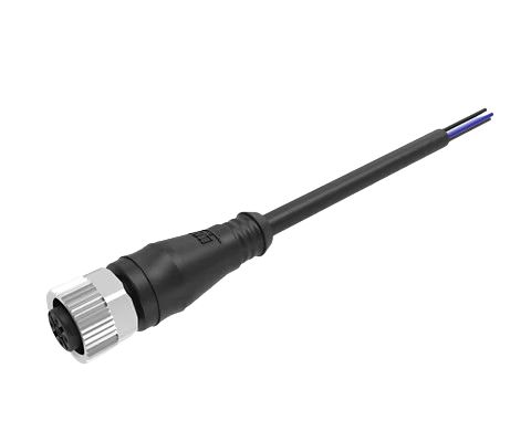 Molex Circular Connector, 4 Contacts, Cable, M12 Connector, Socket, Female, IP67, Micro-Change Series