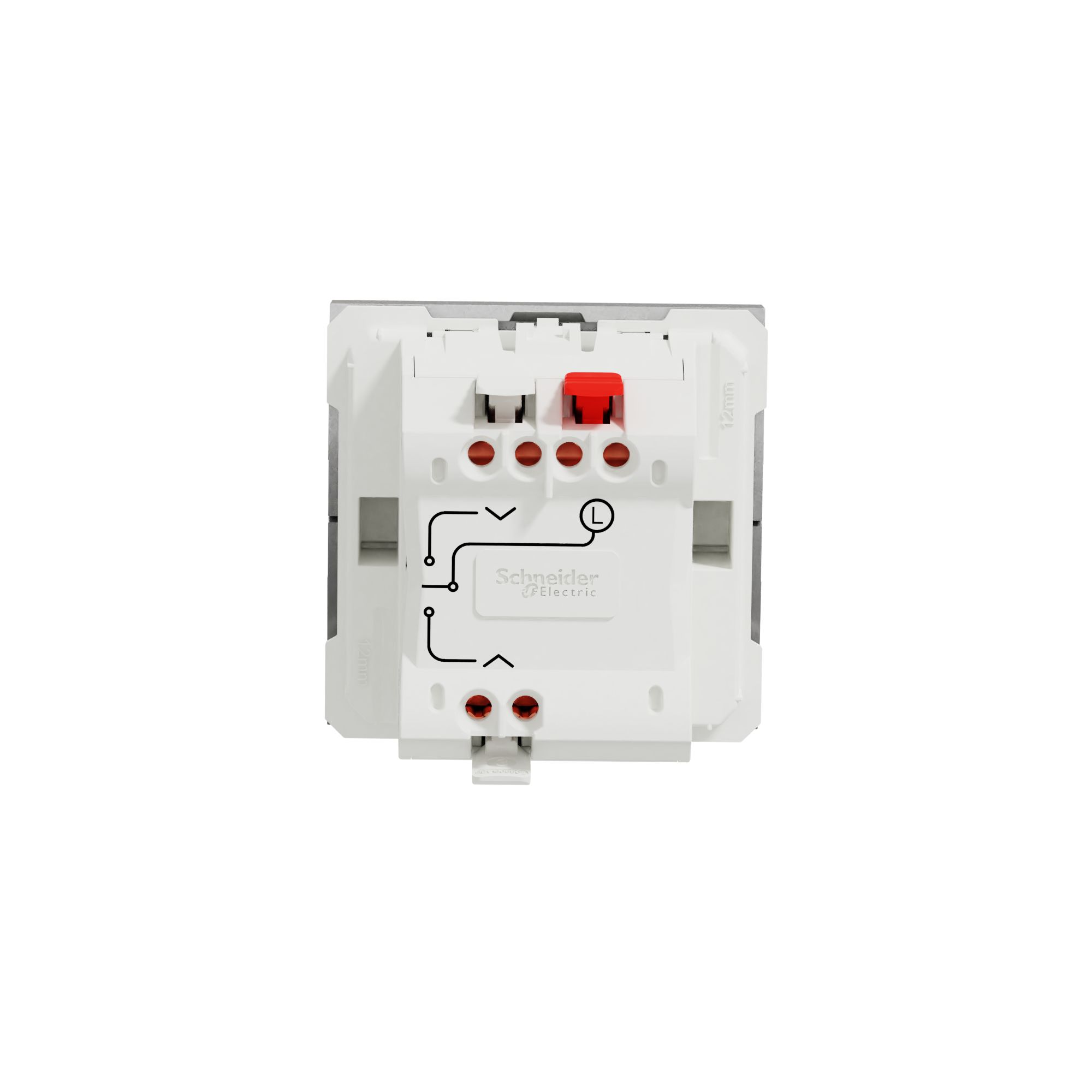 Schneider Electric Grey Rocker Switch, 1 Gang, New Unica