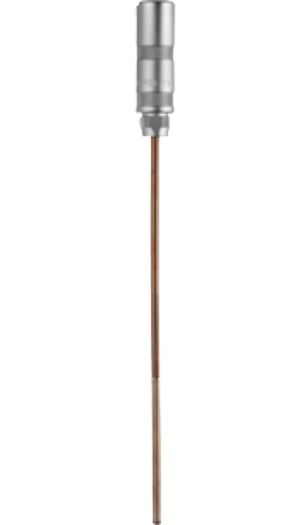 Jumo PT100 RTD Sensor, 10mm Dia, 16mm Long, 2 Wire, Strip Sensor, Class B +180°C Max