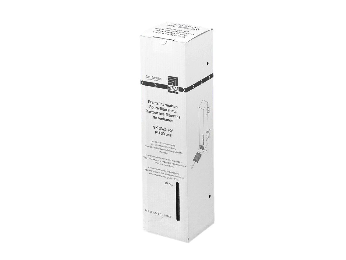 Rittal SK Series Fan Filter for 120mm Fans, Chemical Fibre Filter, 120 x 120mm