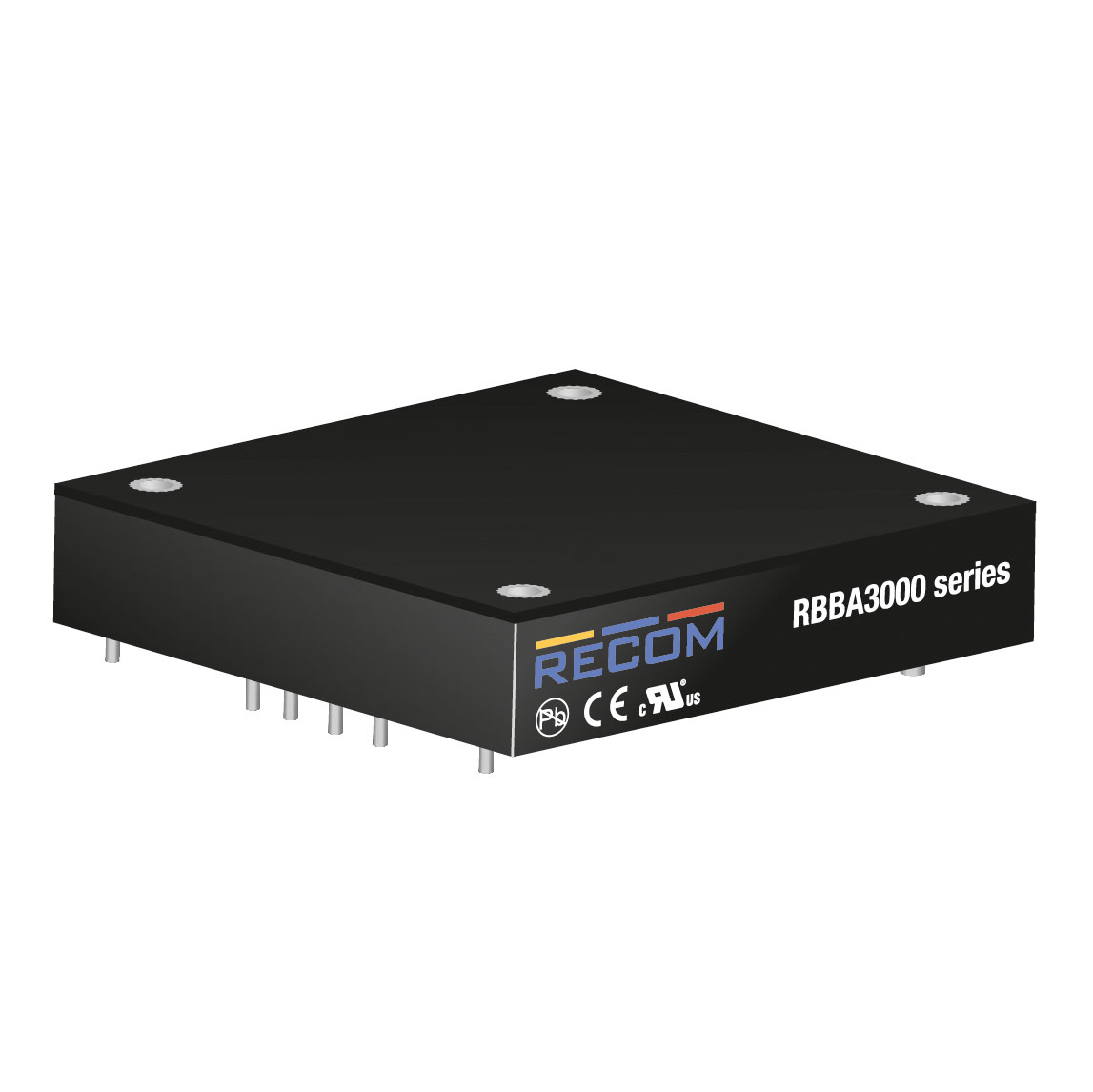 Recom RBBA3000 DC-DC Converter, 0 → 60V dc/ 50A Output, 9 → 60 V dc Input, PCB Mount, +85°C Max Temp