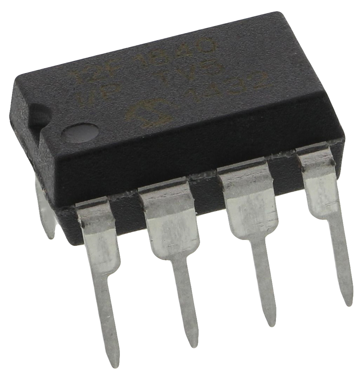 Microchip, 8 bit PIC, PIC12F1840 Microcontroller, 32 MHz, 7kB FLASH, 8-Pin PDIP