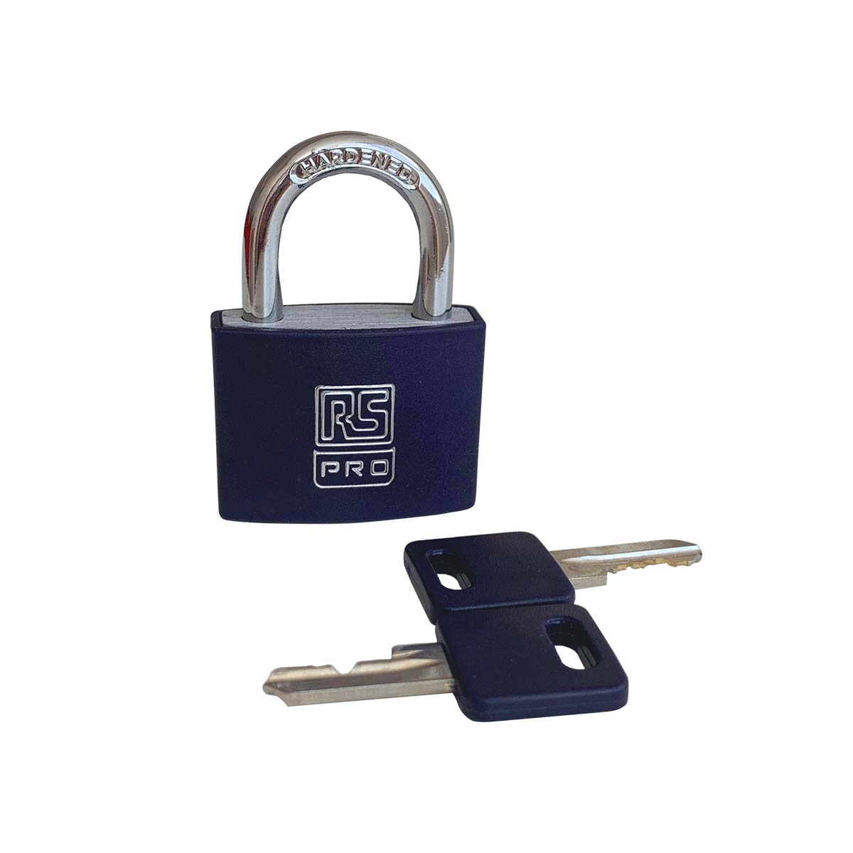 RS PRO Key Aluminium Padlock, 6mm Shackle, 43mm Body