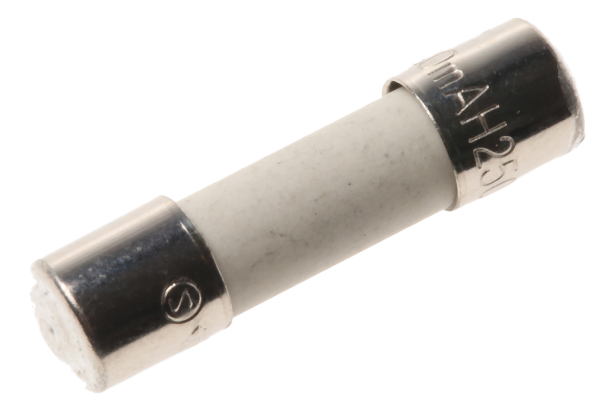 Littelfuse 630mA F Ceramic Cartridge Fuse, 5 x 20mm