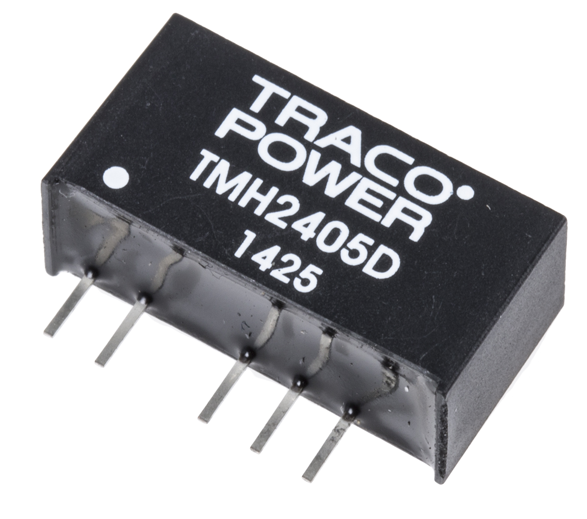 TRACOPOWER TMH DC-DC Converter, ±5V dc/ ±200mA Output, 21.6 → 26.4 V dc Input, 2W, Through Hole, +85°C Max Temp