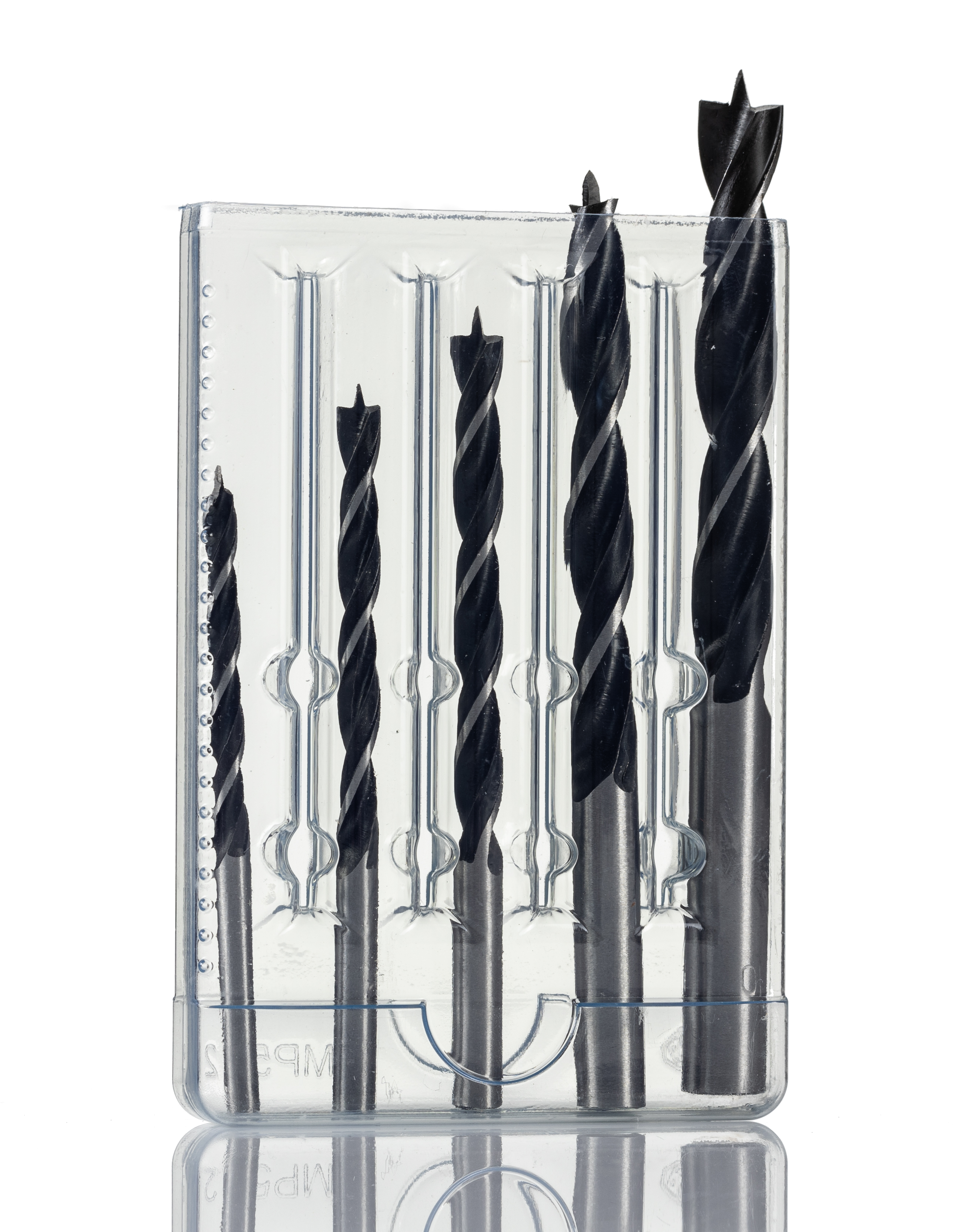 Tom Carrington & Son 5-Piece Twist Drill Bit Set for Wood, 10mm Max, 4mm Min, HSS Bits