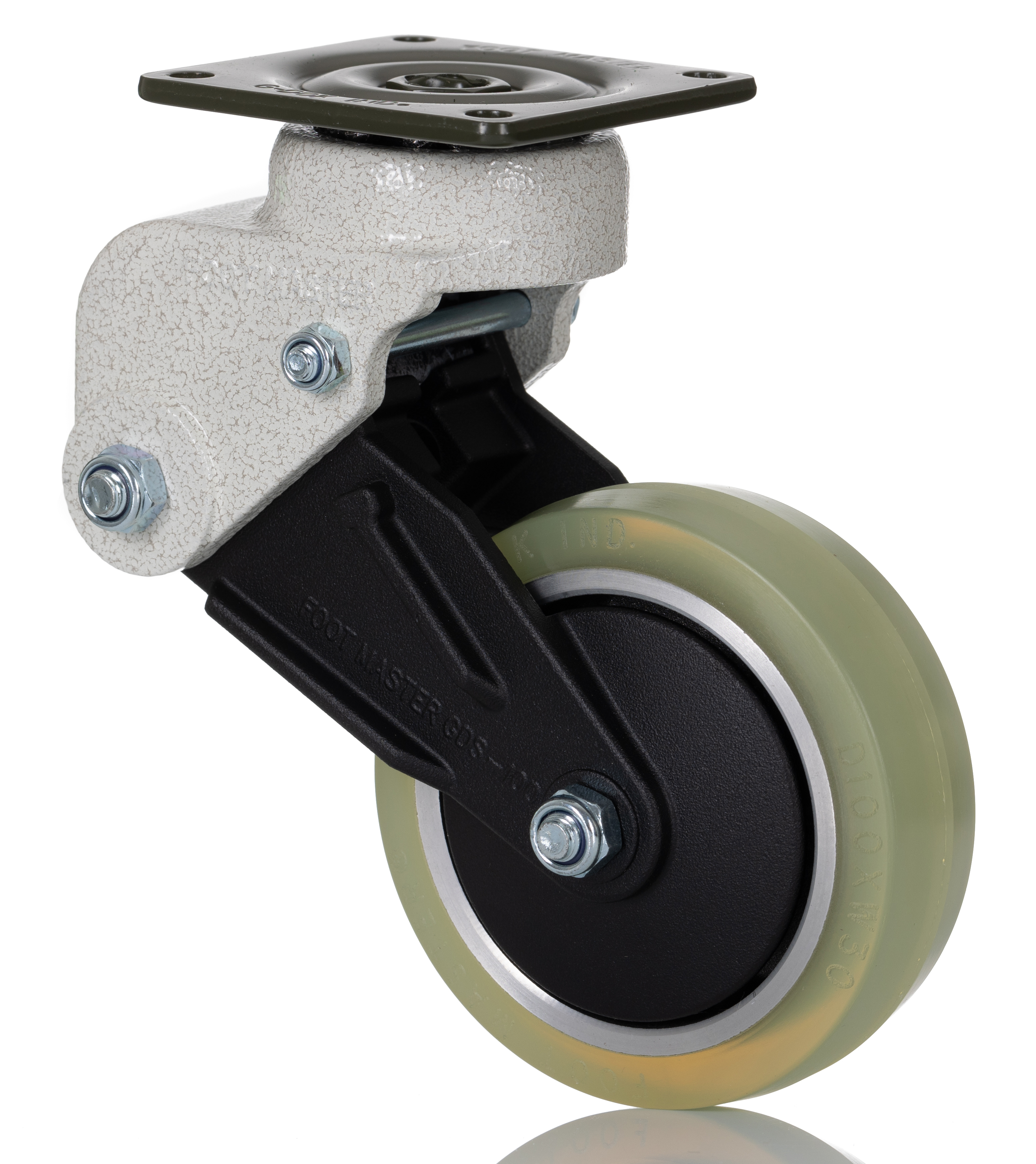 RS PRO Swivel Castor Wheel, 110kg Capacity, 100mm Wheel