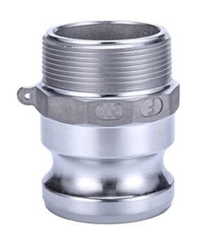 RS PRO Hose Connector, Straight Cam & Groove Adaptor, BSP 1in 1in ID, 17 bar
