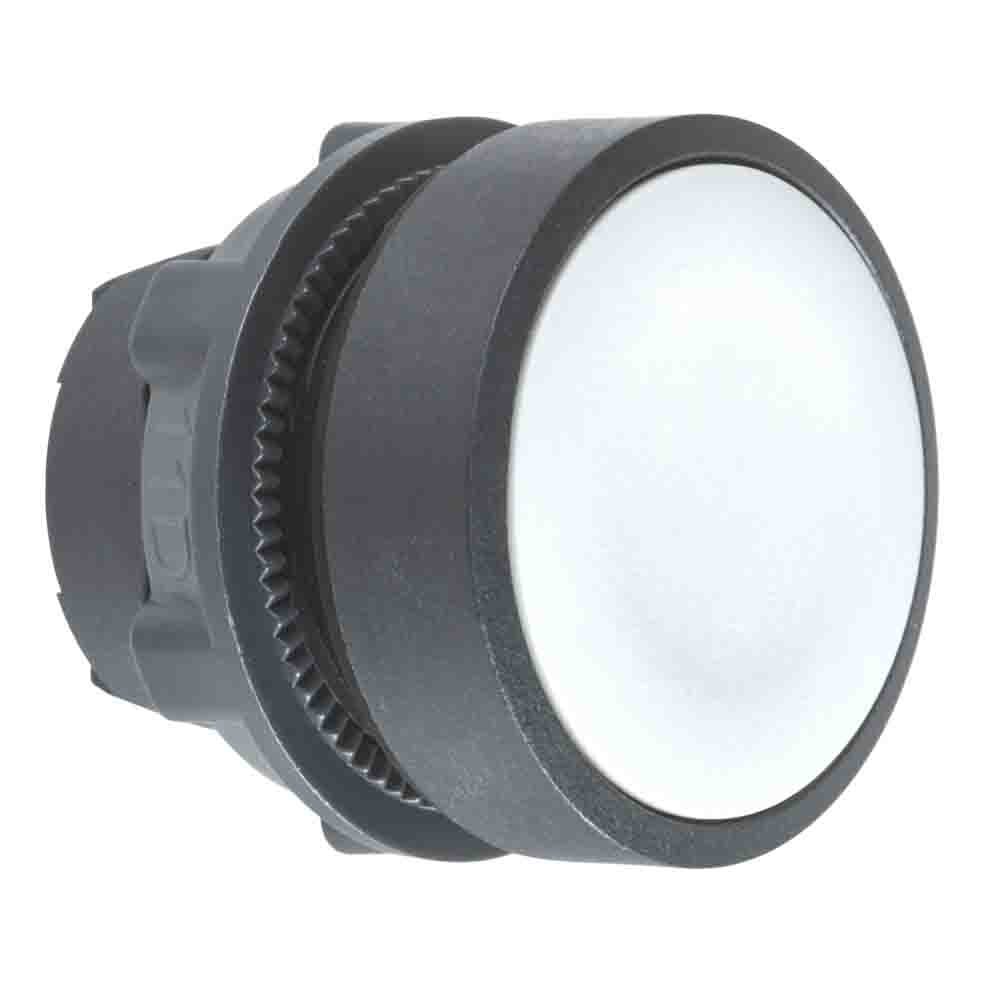Schneider Electric Harmony XB5 Series Grey Momentary Push Button Head, 22mm Cutout