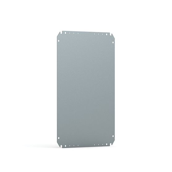 nVent HOFFMAN AMP Series Mild Steel Mounting Plate, 2mm H, 250mm W, 370mm L