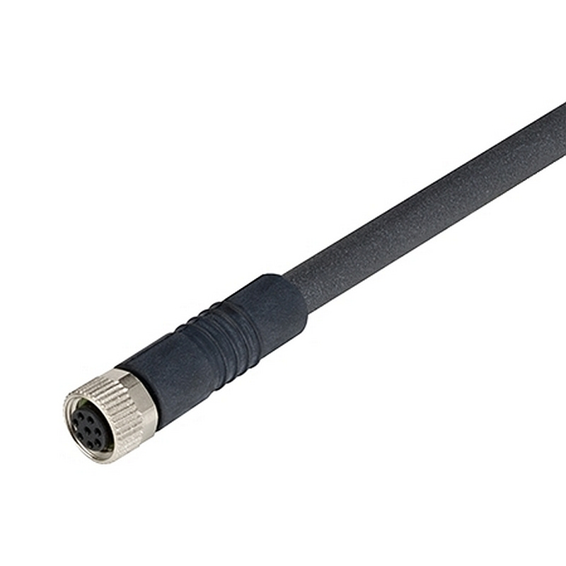Omron Female 8 way M8 to Sensor Actuator Cable, 5 m