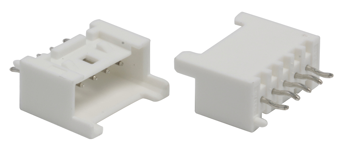 Molex 53375 Series Vertical Through Hole PCB Header, 5 Contact(s), 2.5 mm Pitch, 1 Row, Shrouded